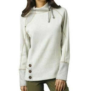 PRANA Lucia cream wool sweater women’s